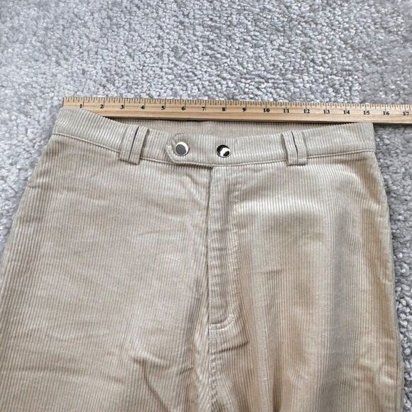 Princess Polly Uptown Corduroy High Waisted Pants Beige - Picture 10 of 13